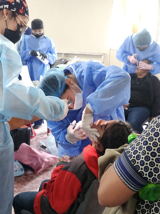 Medical brigade in action