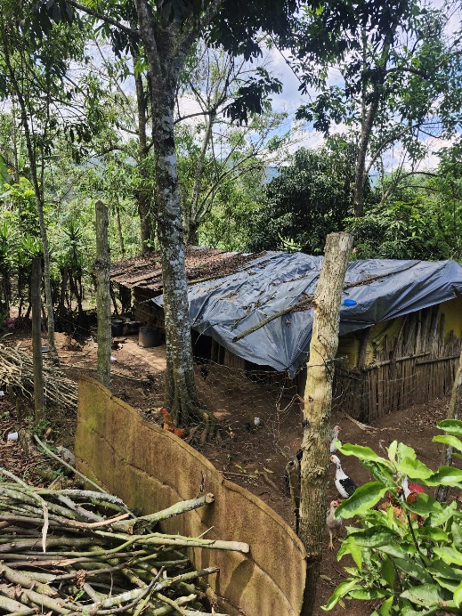 A humble home in a remote village
